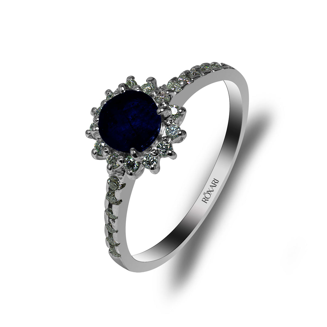 Blue Sapphire ring for girls | Roxari