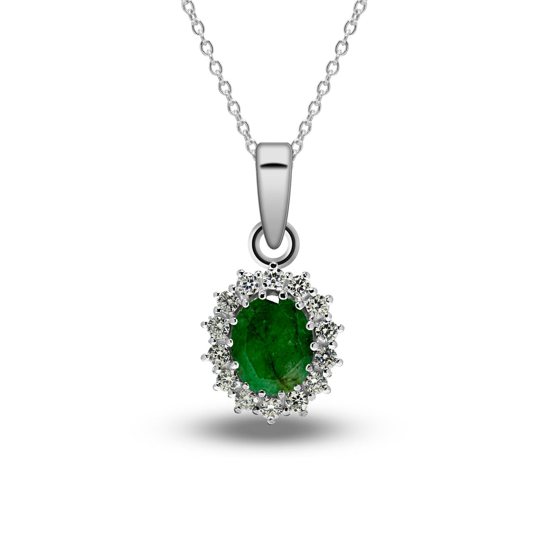 Zamurd stone pendant