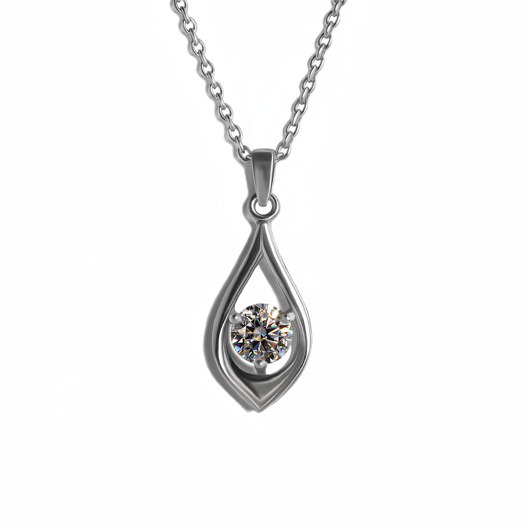 1 Carat Stellar Tear Pendant