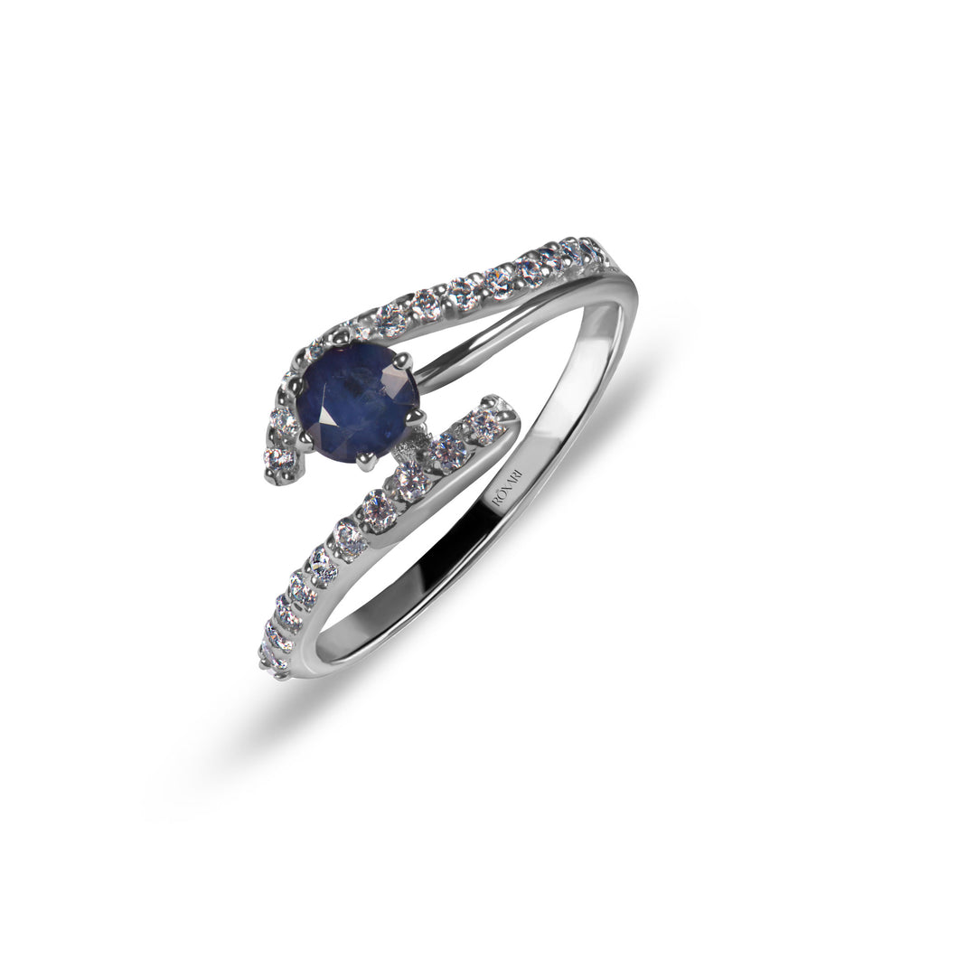 Blue Sapphire stone ring for women