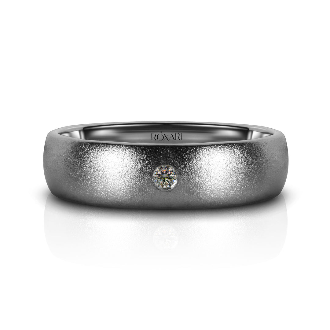 Diamond wedding band