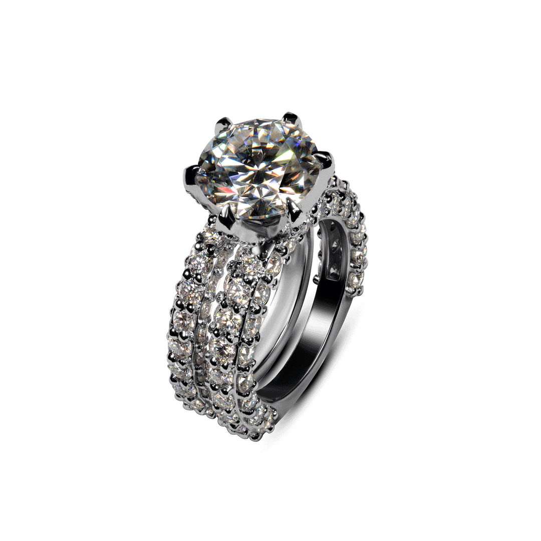 5 CT Moissanite 