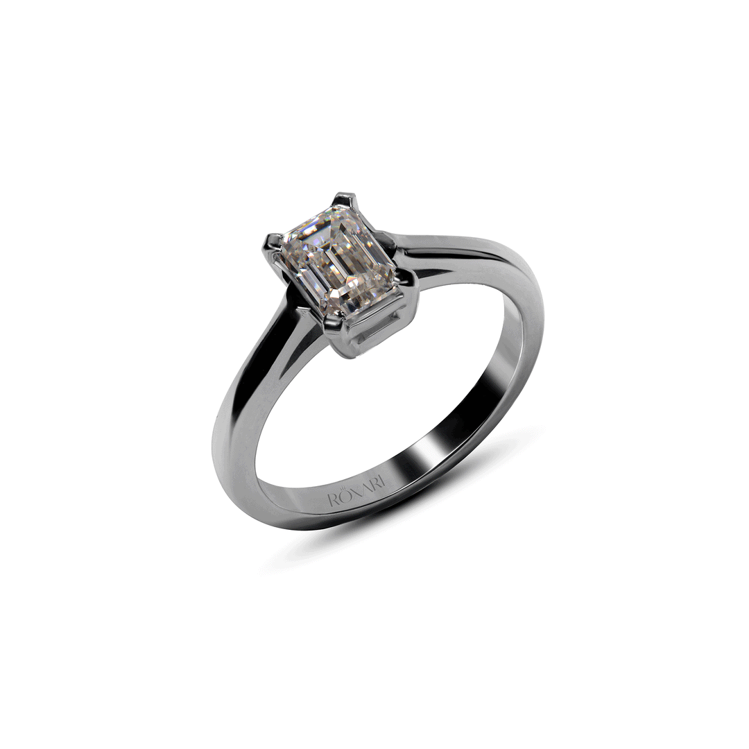 1 Carat Emerald Cut