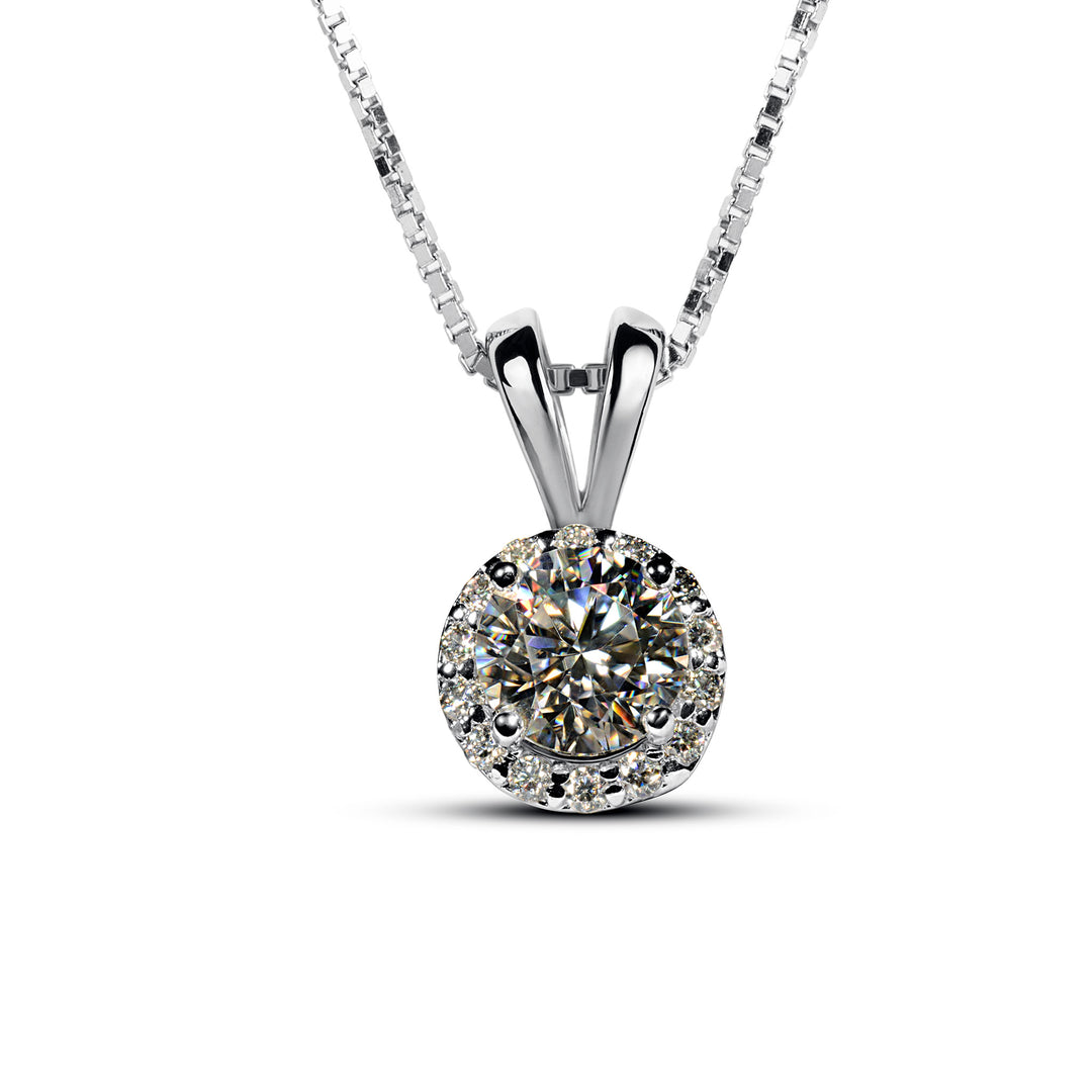 buy moissanite diamond pendant in Pakistan
