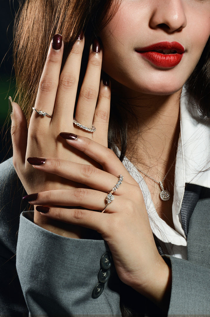 Buy  Moissanite Diamond Ring for Women