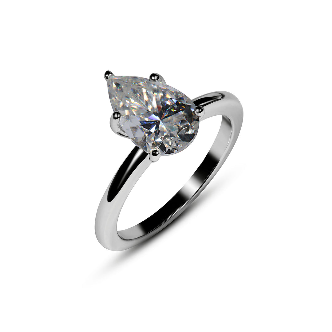 Buy 3 Carat Pear Cut ring 