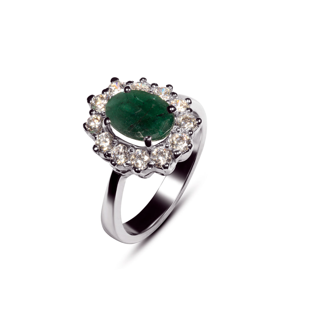 Buy Natural Emerald Ring 