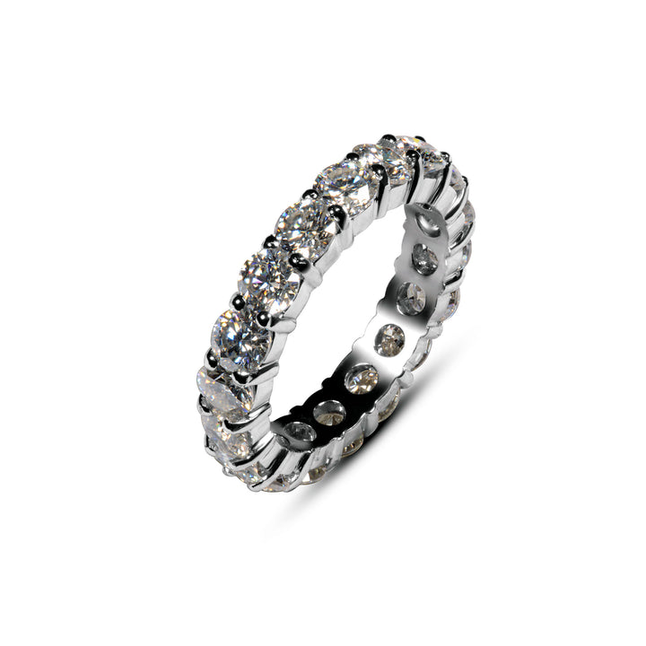 25 Cent Moissanite Infinity Dream Band
