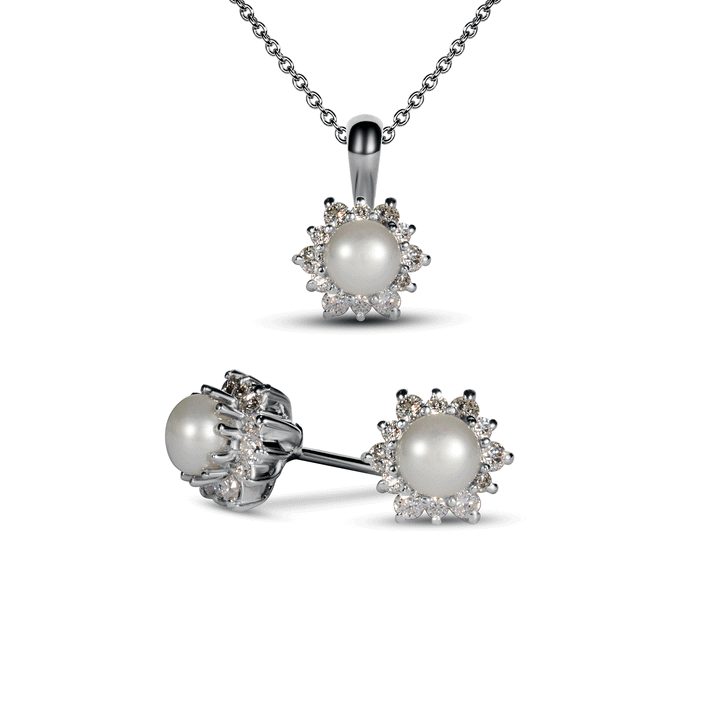 The Elara Pendant Set