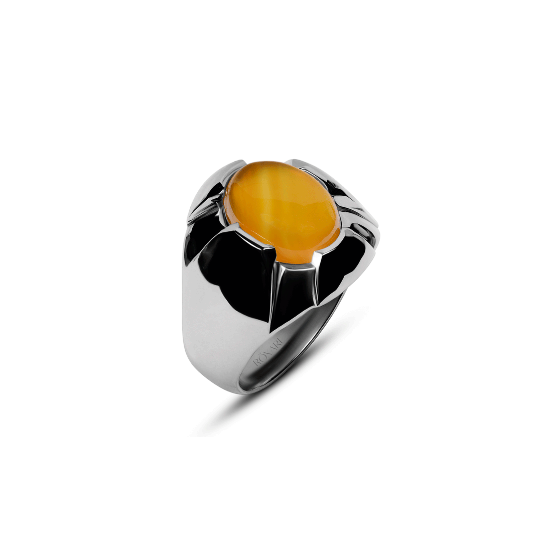 Zard Aqeeq Ring
