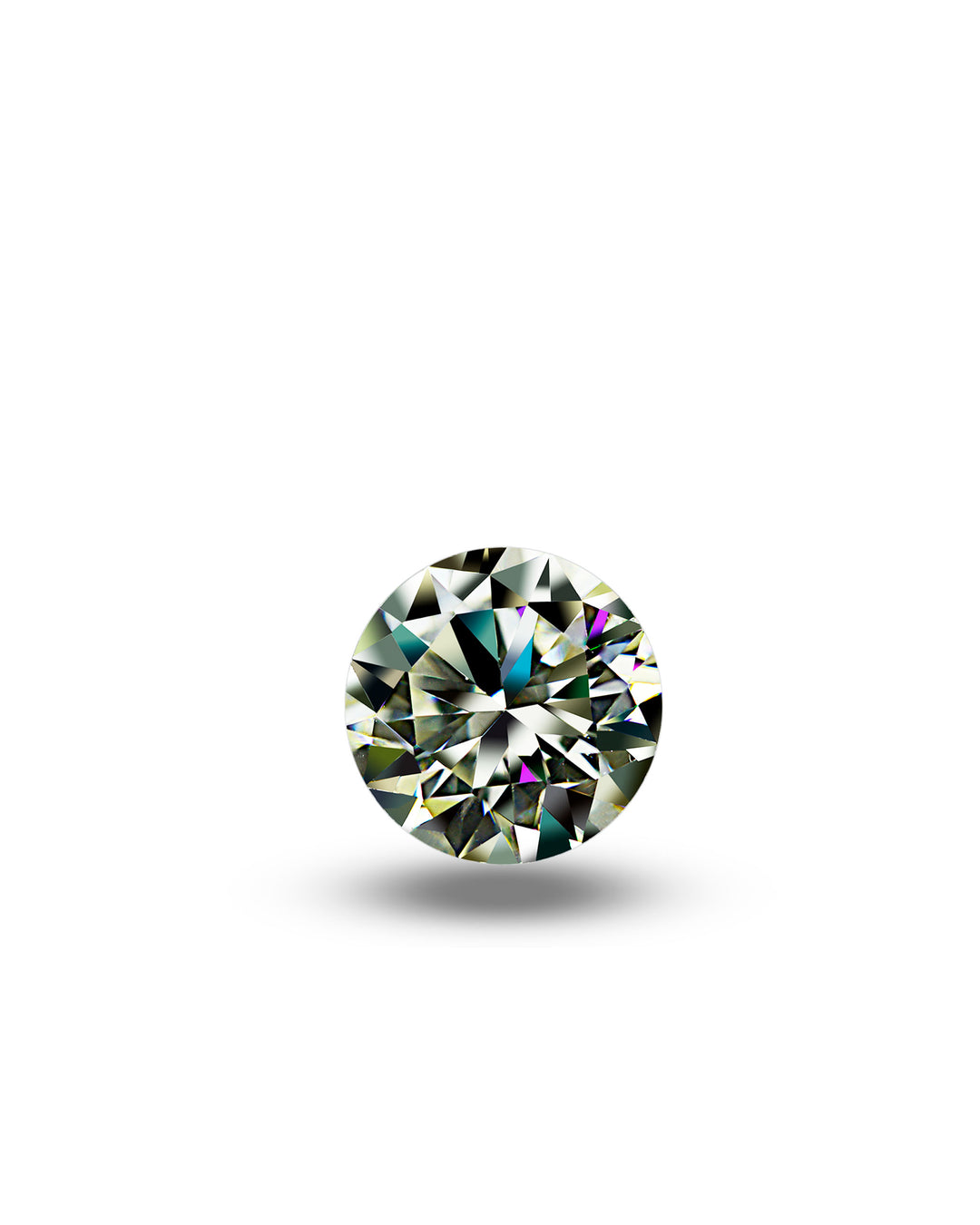 2 carat Moissanite diamond | Roxari