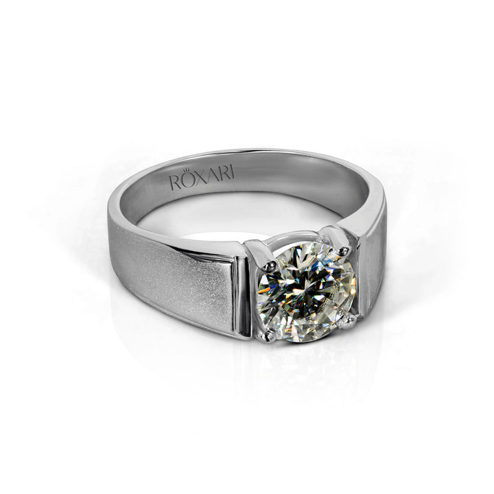 2.5 Carat Moissanite Diamond Titan Radiance Wedding Band