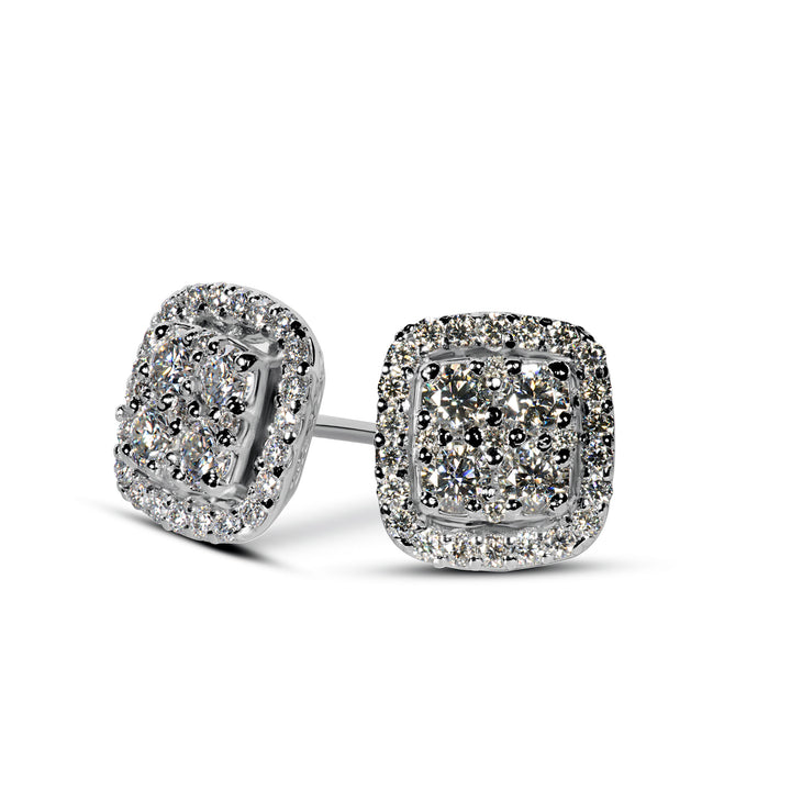 Buy Moissanite Diamond Earrings 