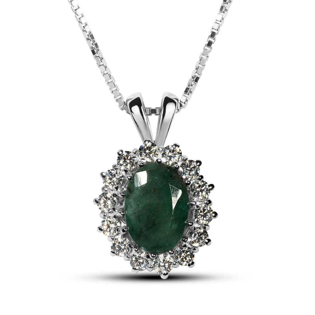 Zamurd stone pendant