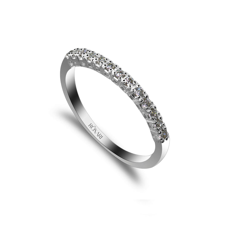 The Infinite Elegance Moissanite Band