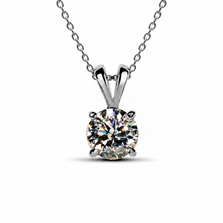 2 Carat Pristine Quartet Pendant