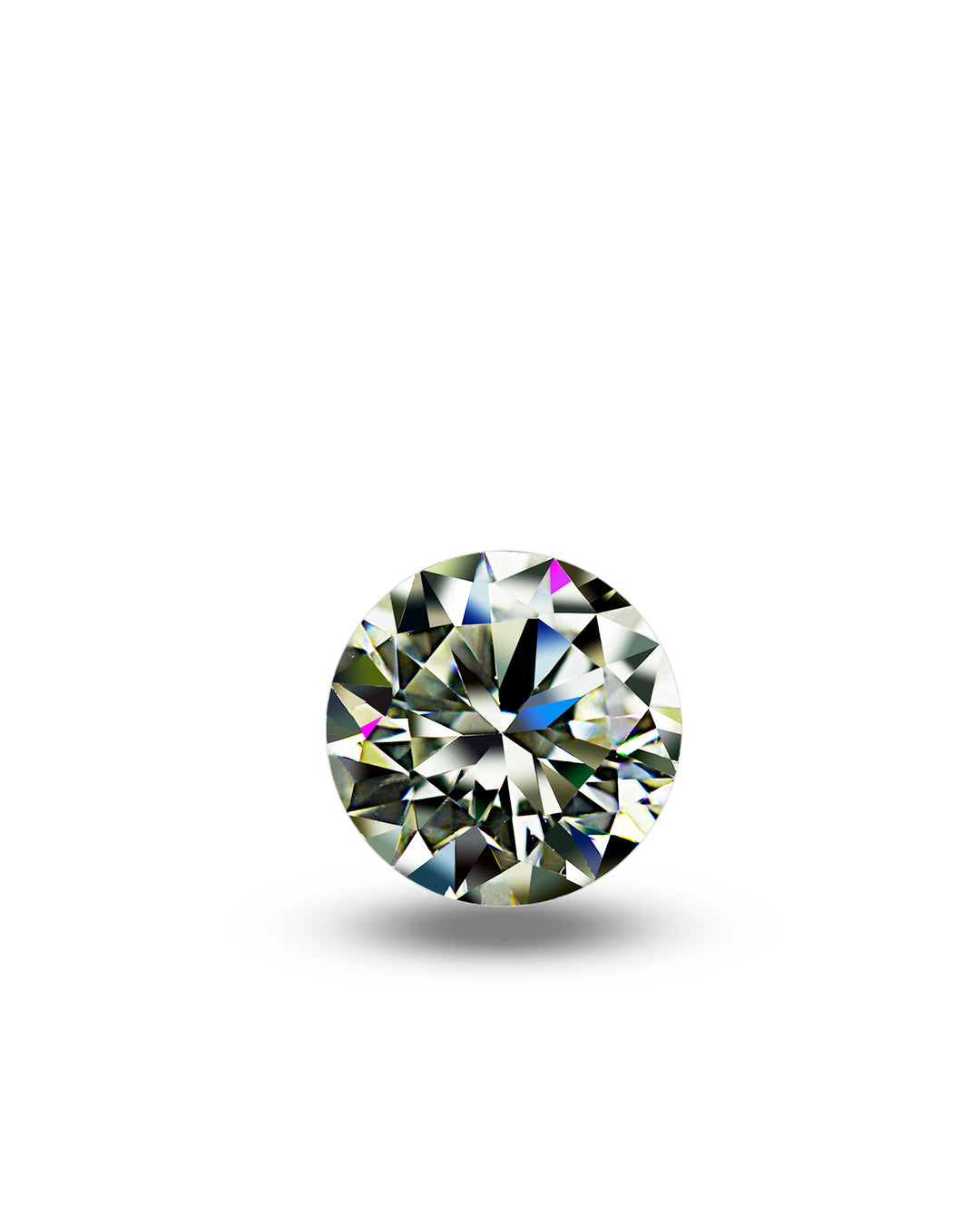 3 Carat Moissanite Diamond | Roxari