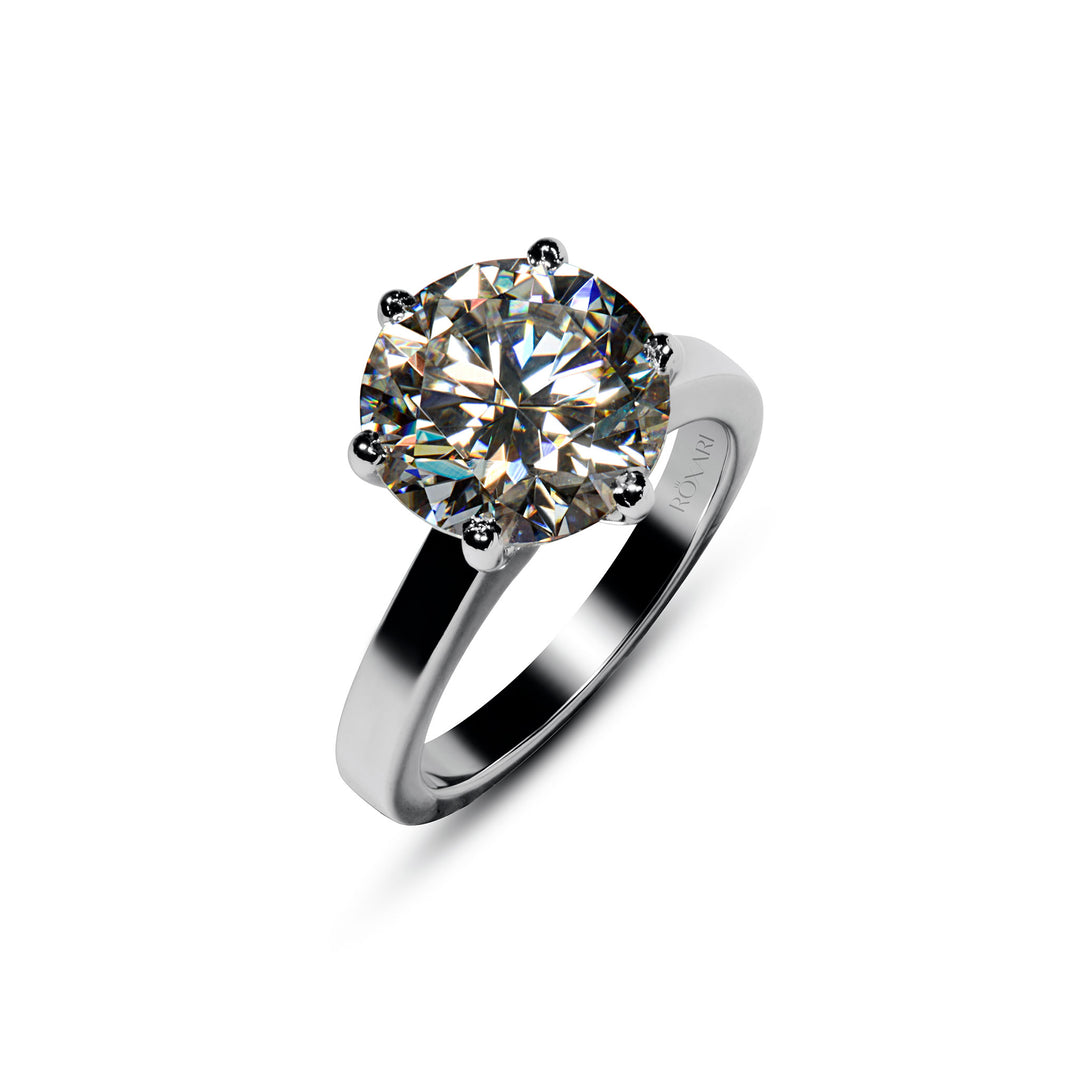 5 Carat Moissanite diamond ring Pakistan 