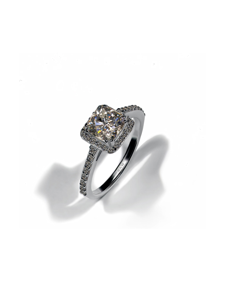Moissanite diamond Ring