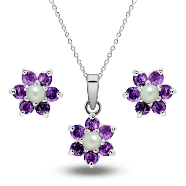Amethyst  stone necklace