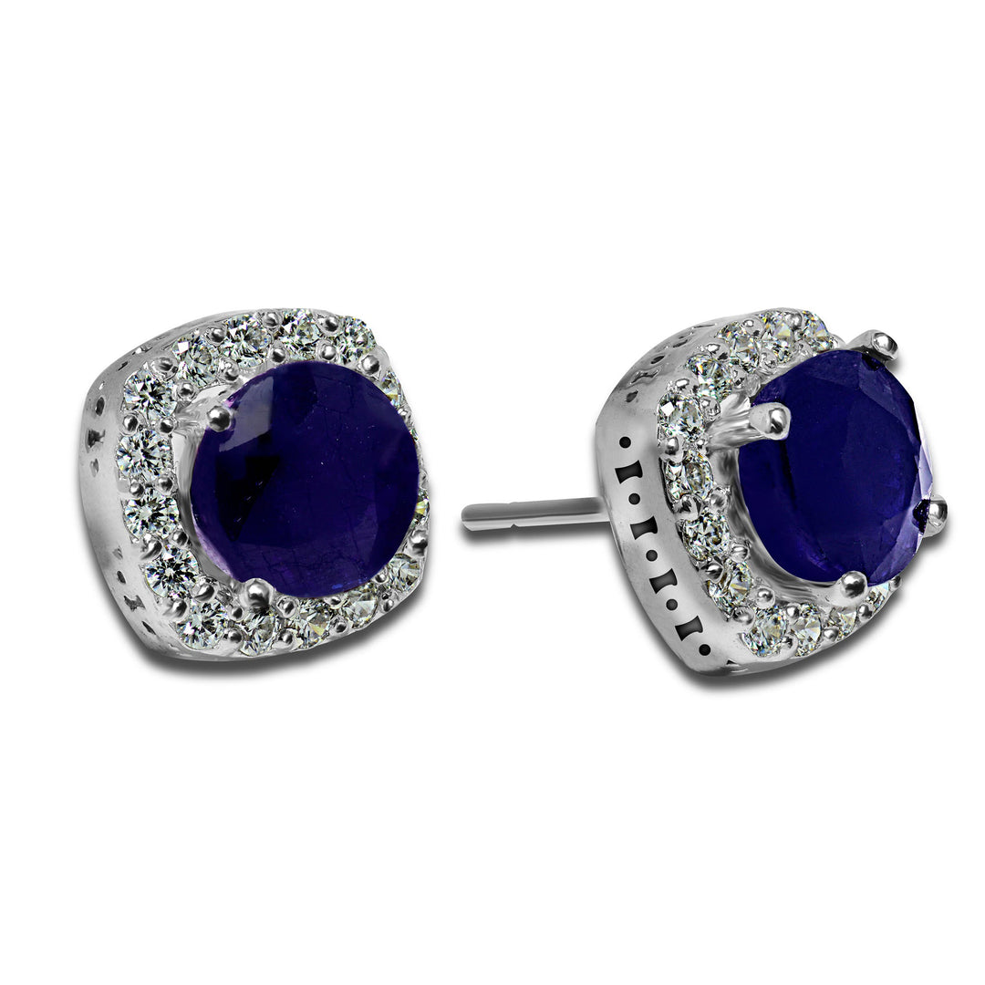 Blue Sapphire earrings