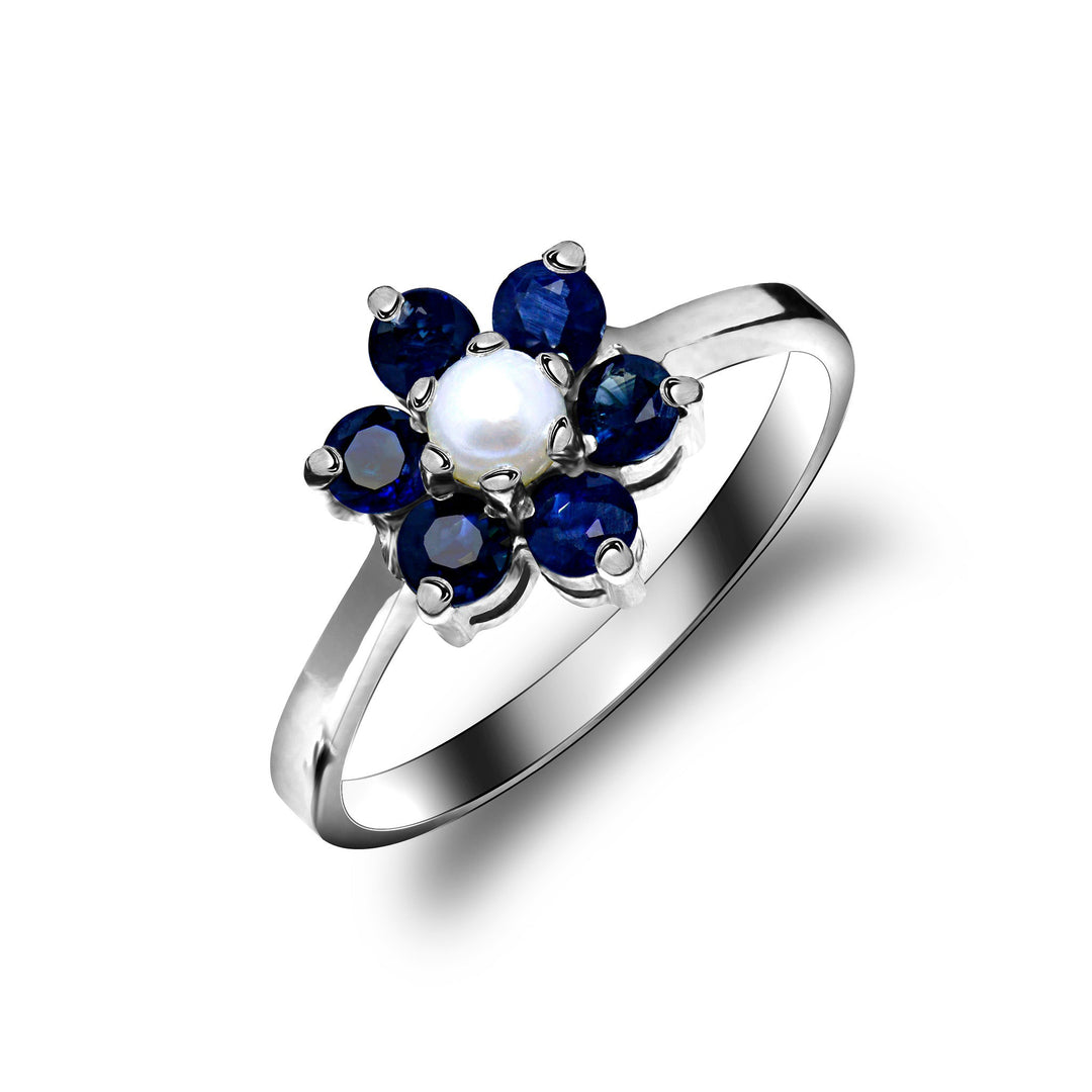 Blue sapphire ring