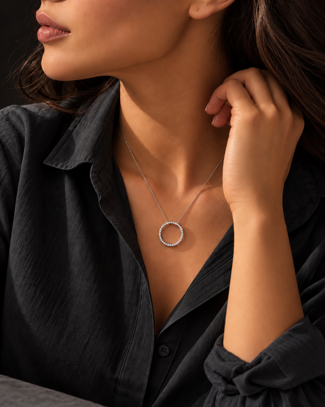 Ring Of Sparkle Pendant