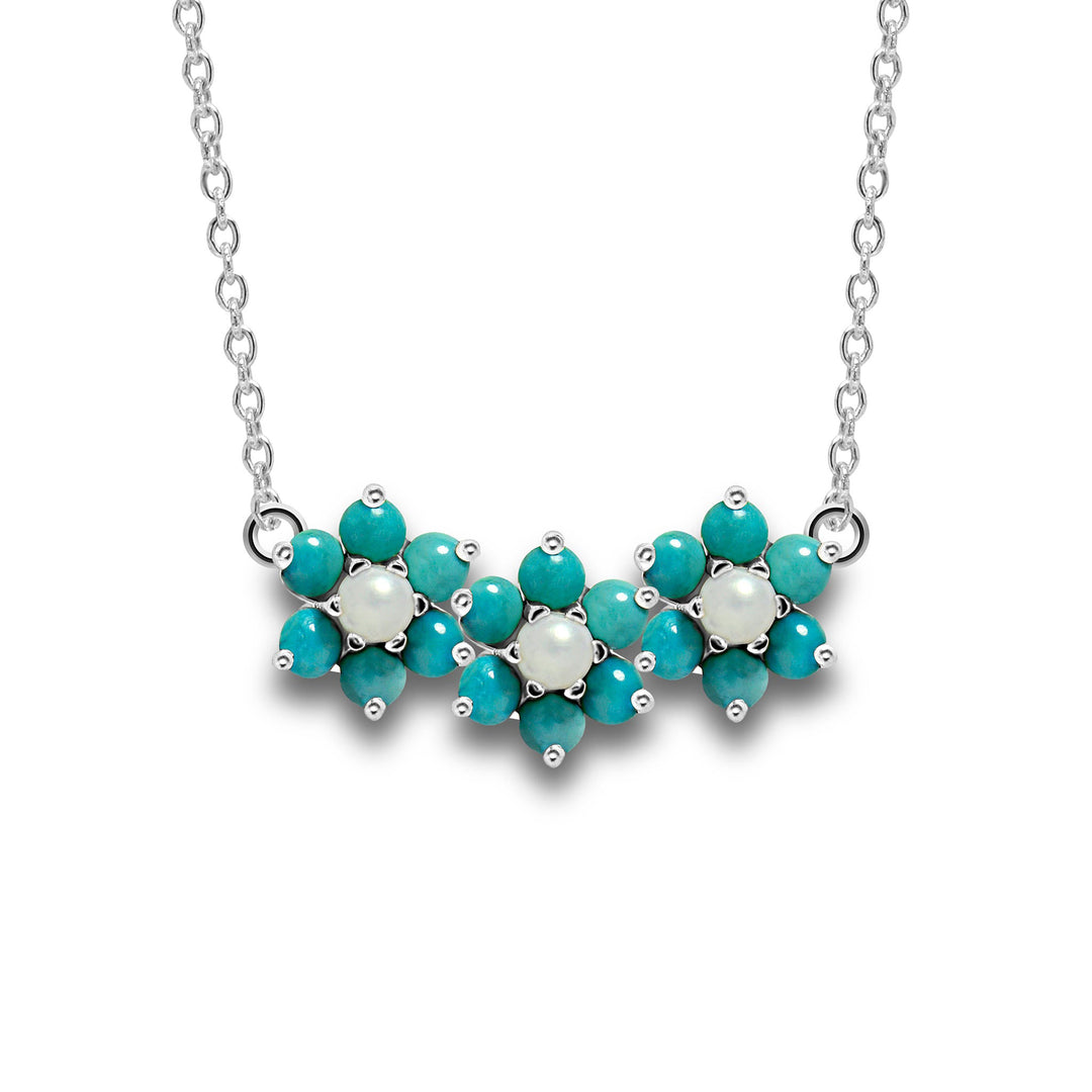 Feroza stone necklace