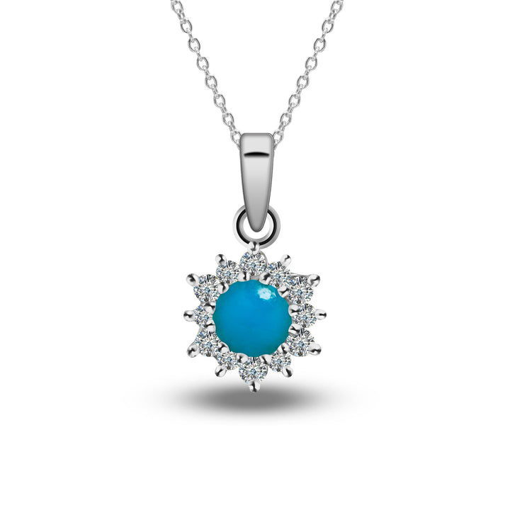 Feroza stone pendant