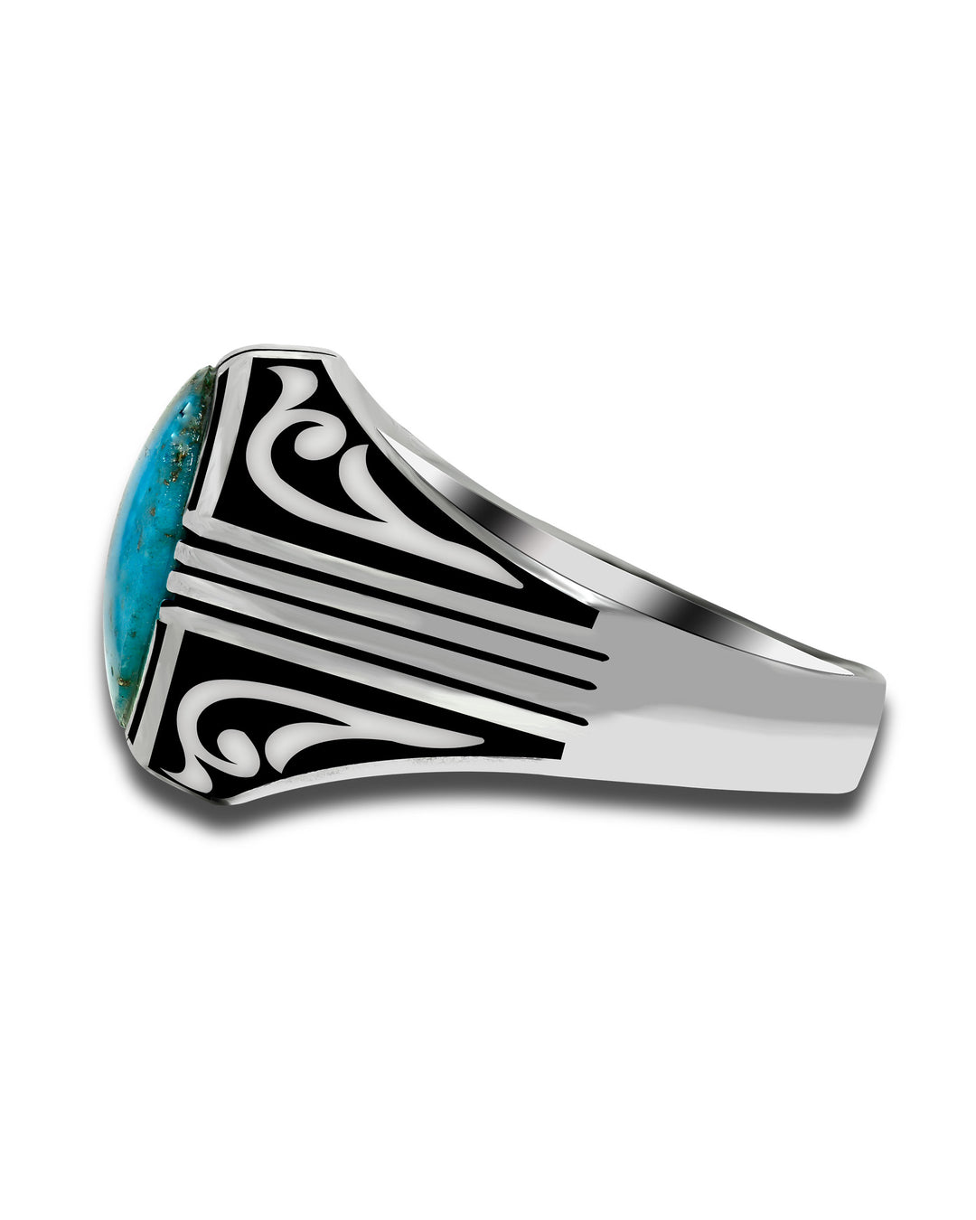 Turquoise stone ring