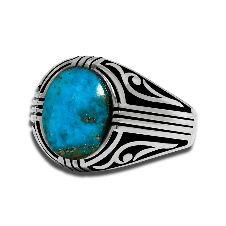 Feroza stone ring