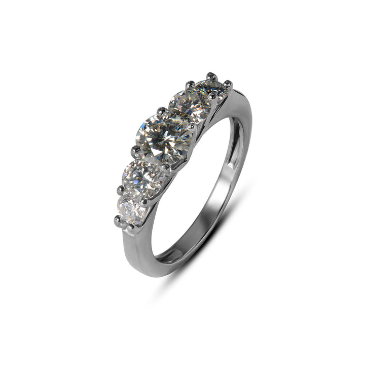 2.5 Carat Moissanite Diamond Allure Ring