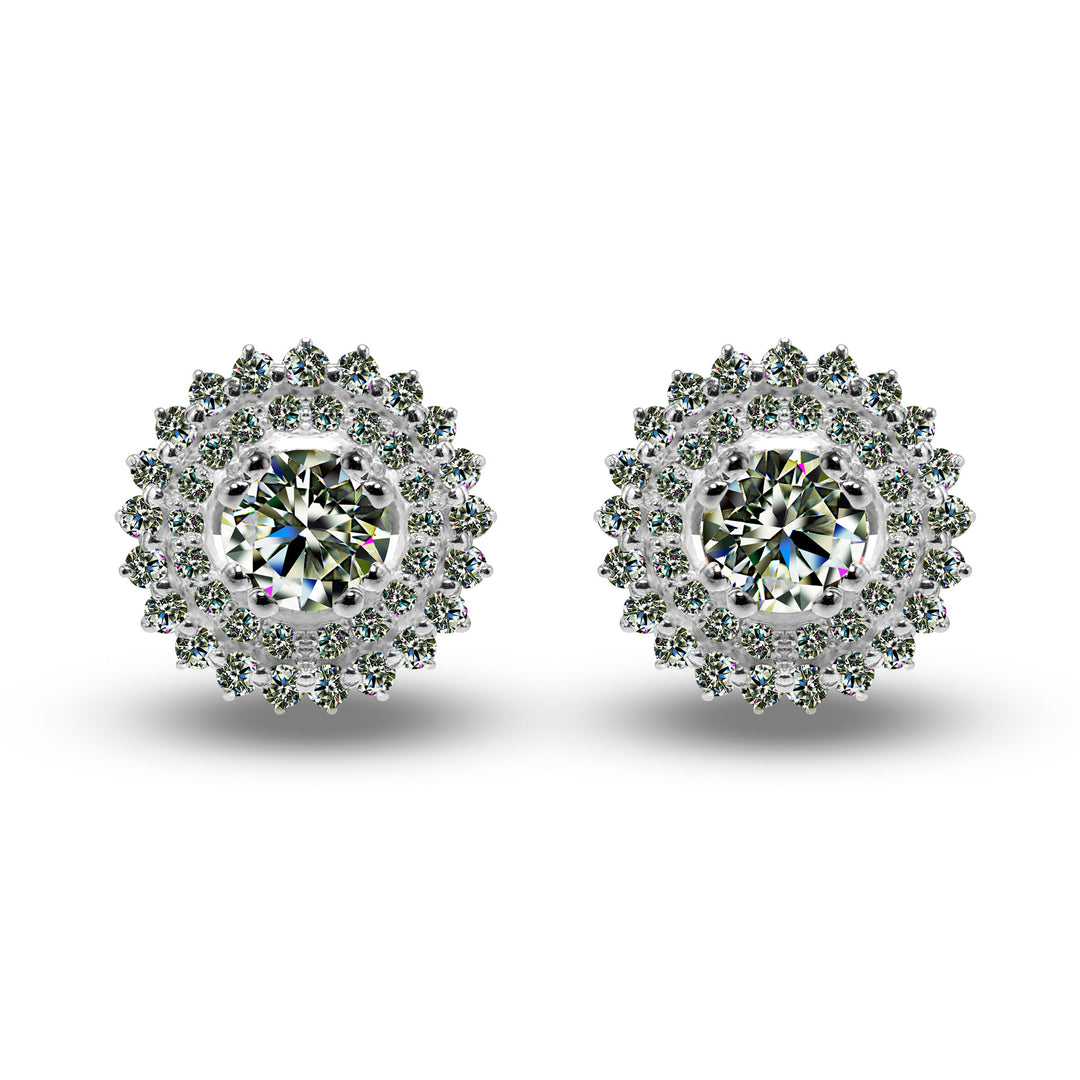 Moissanite diamond Earrings