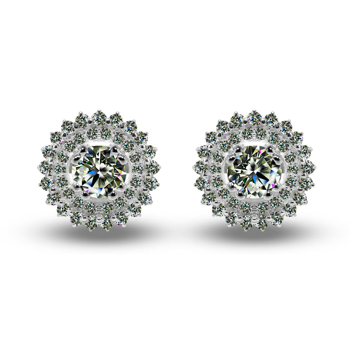 Moissanite diamond Earrings