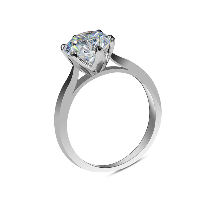 Moissanite diamond ring | Roxari