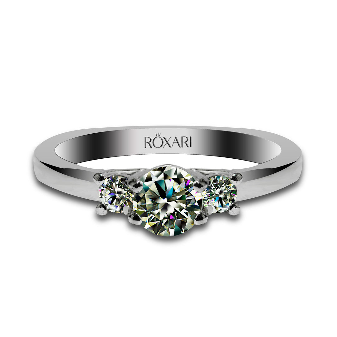 Moissanite ring | Roxari