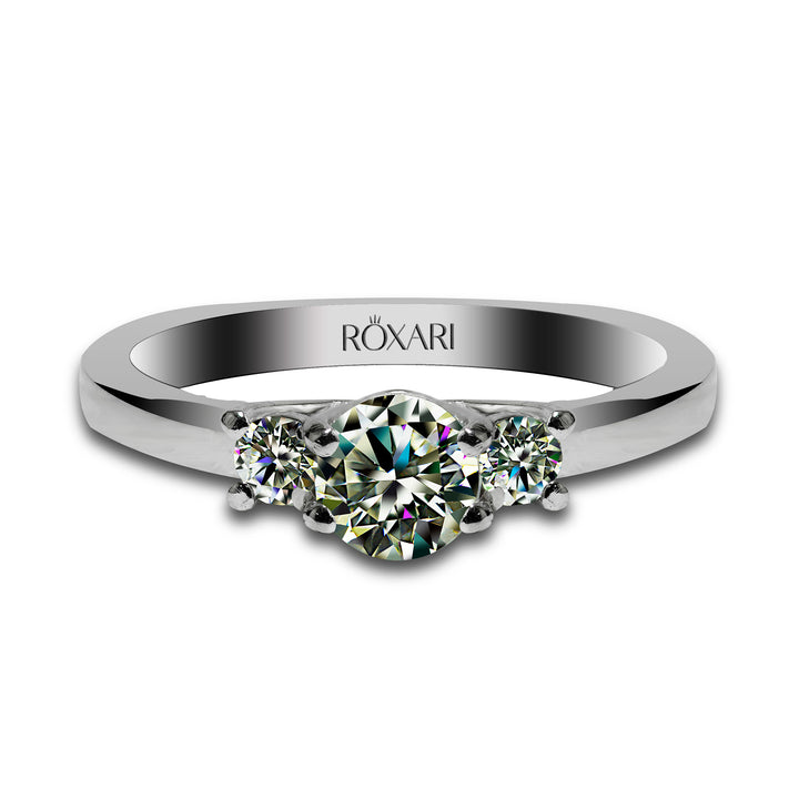 Moissanite ring | Roxari