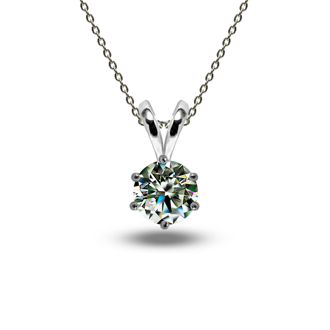 Moissanite Diamond Necklace | Roxari
