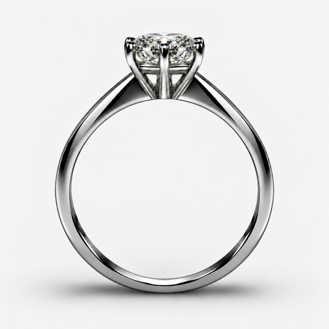 1 Carat Hexa Crown Ring