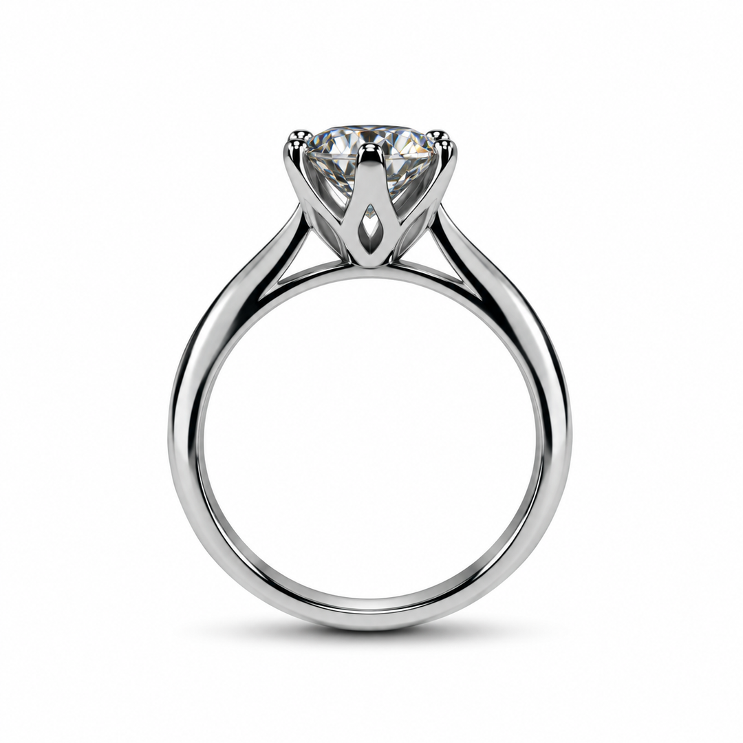 3 Carat Moissanite Lustra Ring