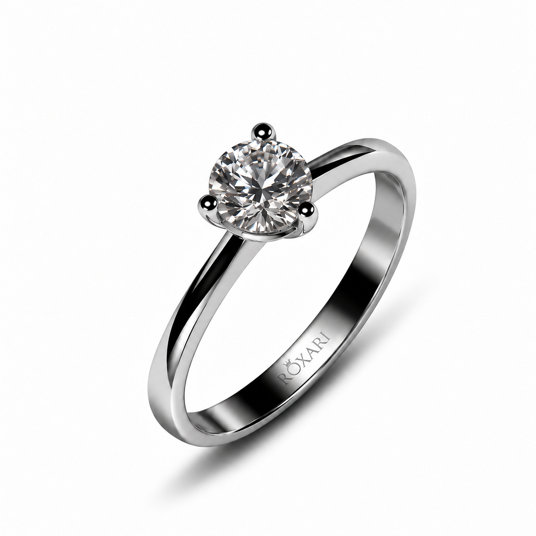1 Carat Triad Bliss Moissanite Ring