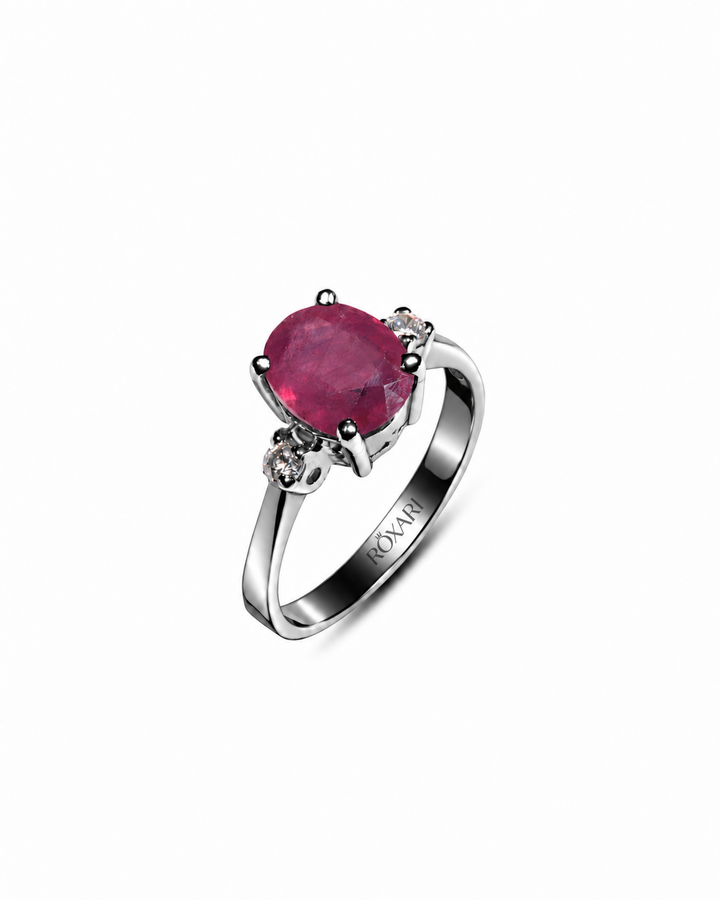 Natural Ruby Opulent Ring