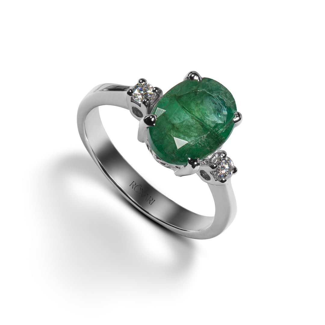 Natural Emerald Ring