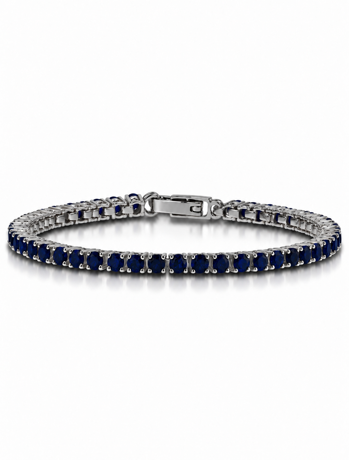 Natural Sapphire Serenade Tennis Bracelet