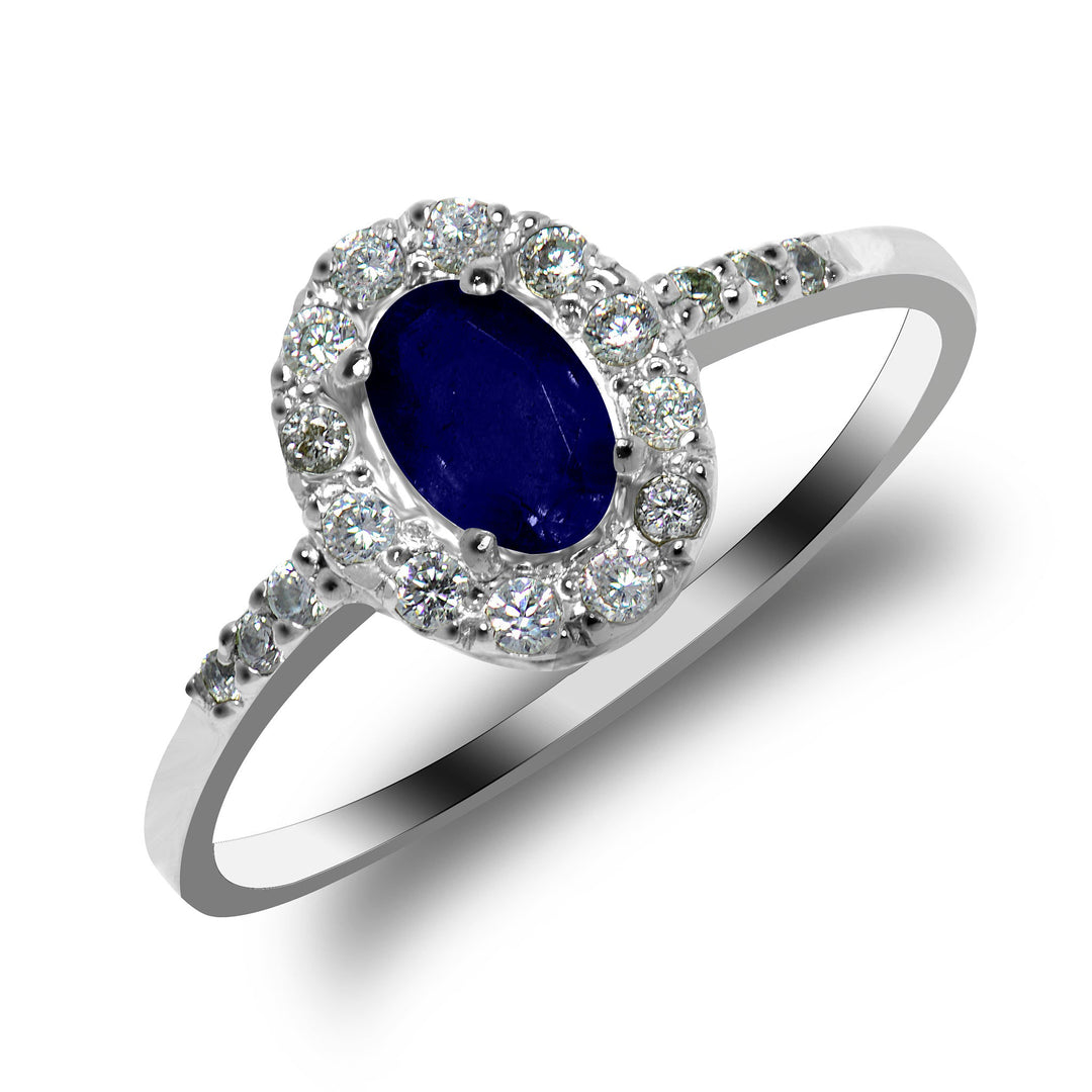 Blue Sapphire ring | Roxari