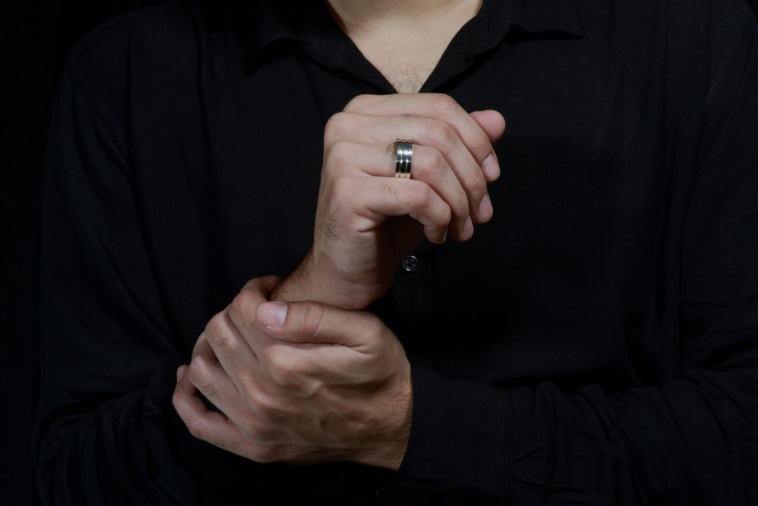 Wedding band for men