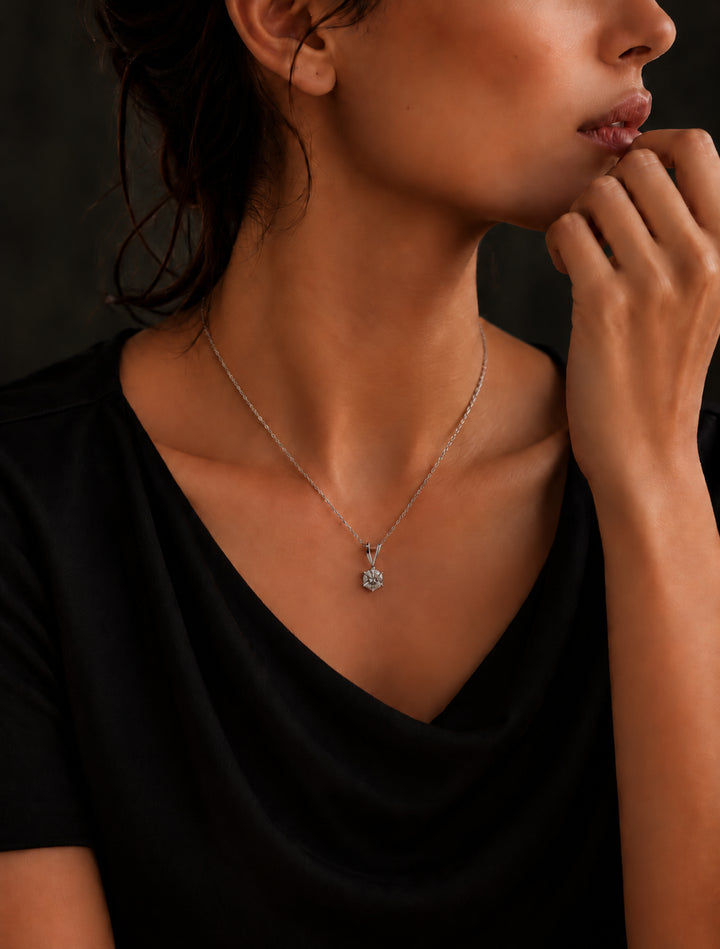 0.5 Carat Hexa Radiance Pendant