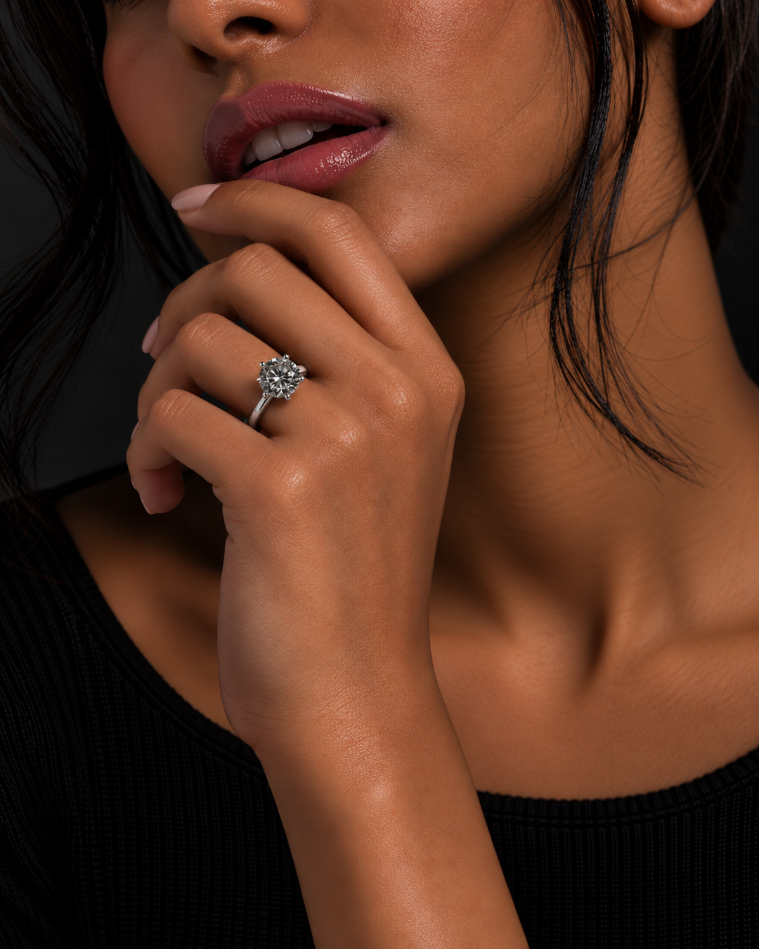 3 Carat Majestic Solitaire Ring
