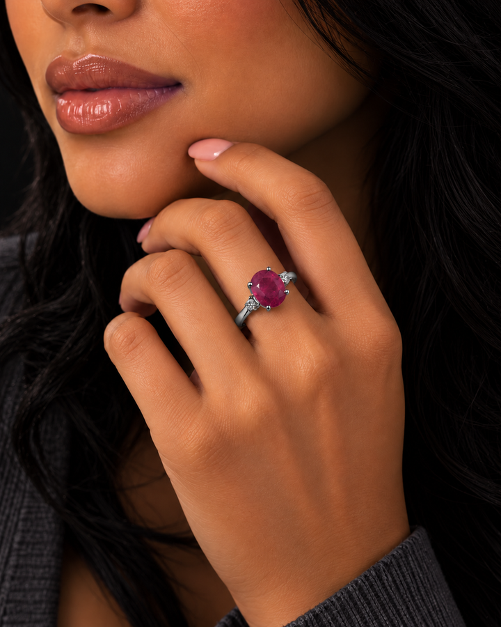 Natural Ruby Opulent Ring