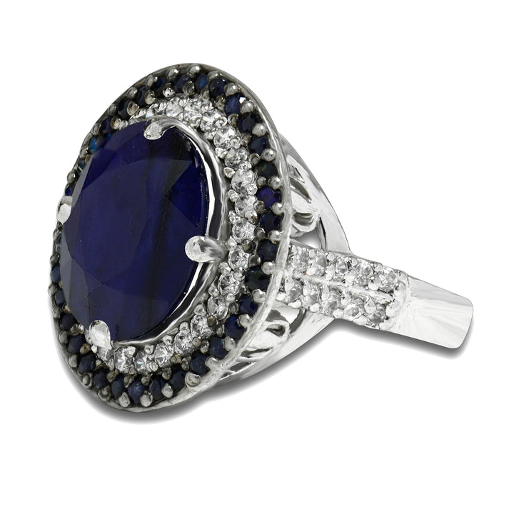 Blue Sapphire ring for women | Roxari